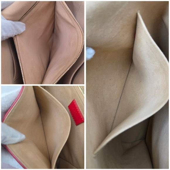 Auth Louis Vuitton Volta Top Handle Red Satchel Bag - Picture 8 of 12